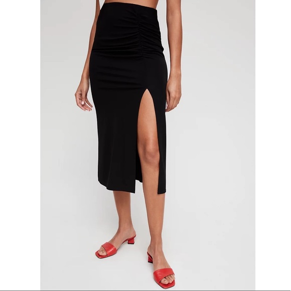 Size M | Wilfred Free midi slit skirt - Picture 4 of 9